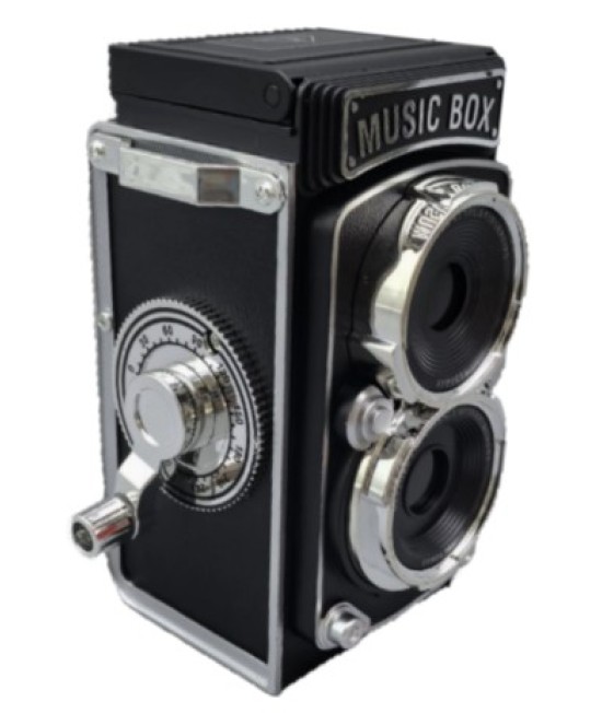 復古 相機造型 音樂盒 MUSIC BOX